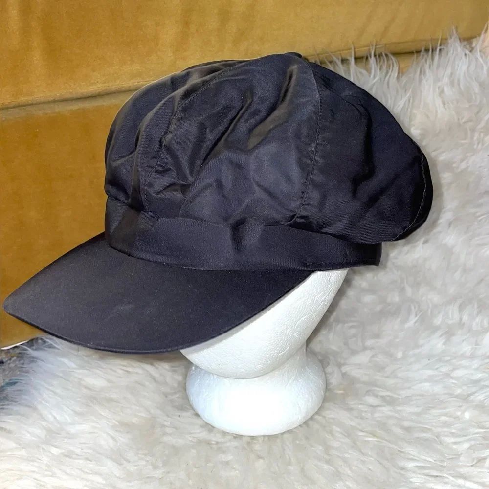 H&M Newsboy Cap Unisex Black M/L